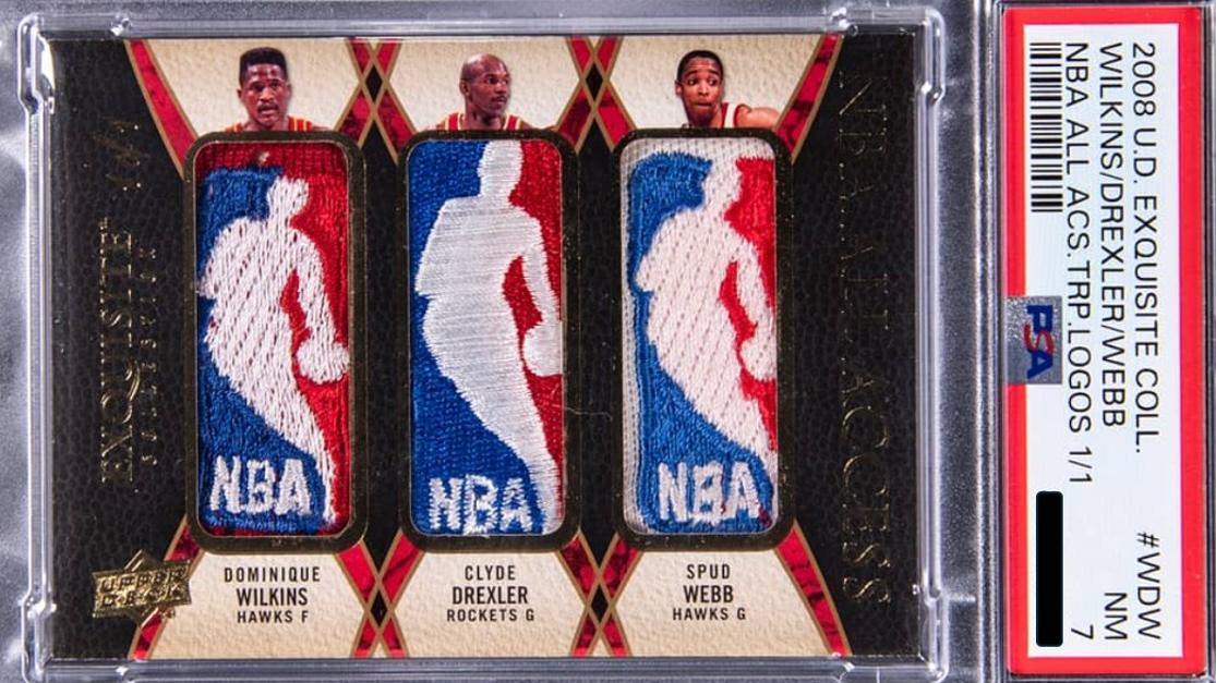 holographic plastic business cards Dominique Wilkins basketball card (Georgia Bulldogs) 2015 Panini Team  Collection #36 at Amazon's Sports Collectibles Store main image 1