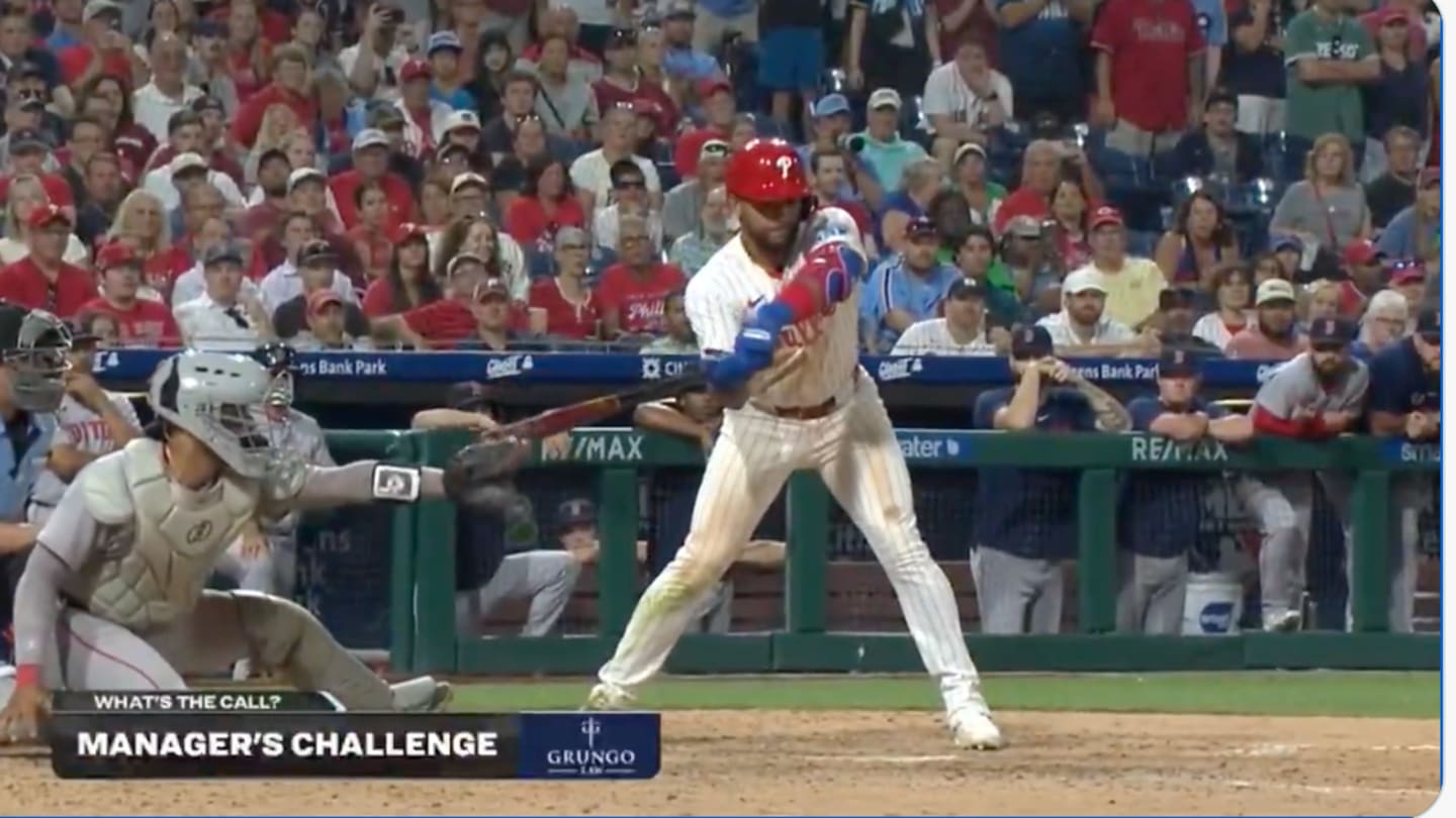 Phillies Win on Rare Walk-Off Catcher's Interference Against Red Sox