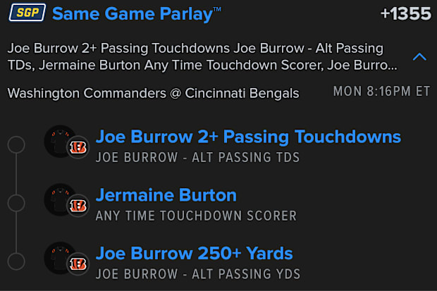 just for funds parlay wk3