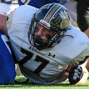 Adrian senior Bryler Ford (77) was named 2025 Class 1 first team all-state as a defensive lineman by the Missouri High School Football Coaches Association.