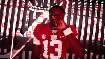 5-Star 2026 RB Ezavier Crowell during his official visit to Tuscaloosa