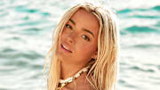 Olivia Dunne was photographed by Ben Watts in Bermuda. 
