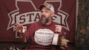Matt Mitchell, portraying a Mississippi State character, in the latest episode of SEC Roll Call.