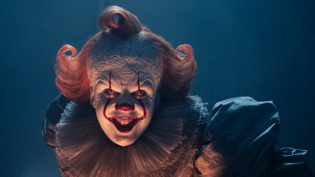 Bill Skarsgård as Pennywise in It: Welcome to Derry season 1.