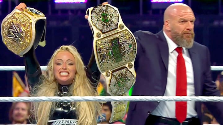 WWE Crown Jewel 2024 Liv Morgan Makes History As First Women s Crown Jewel Champion