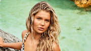 Ellie Thumann was photographed by Ben Watts in Bermuda.