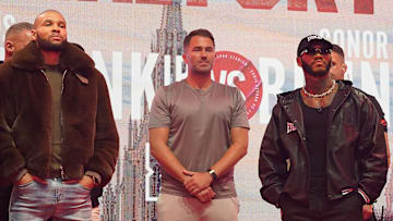 Chris Eubank Jr. (left) and Conor Benn (right).