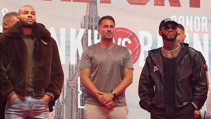 Chris Eubank Jr. (left) and Conor Benn (right). Chris Eubank Jr. (left) and Conor Benn (right).