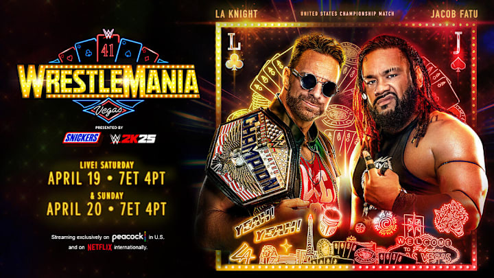 LA Knight vs. Jacob Fatu LA Knight vs. Jacob Fatu