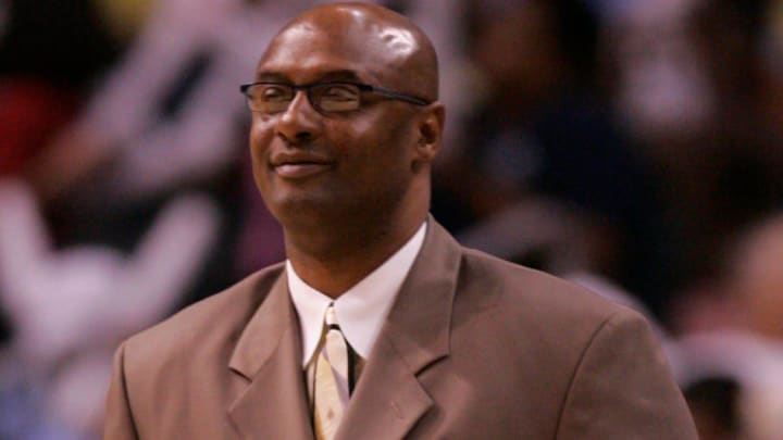 Then-Los Angeles Sparks head coach Joe Bryant during a 69-58 win over Sacramento at Staples Center in 2006.