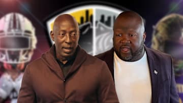 Dishman and Jackson Trade Shots At 40th Labor Day Classic