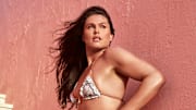Ilona Maher was photographed by Ben Watts in Bermuda. Swimsuit by TRUSSO SWIM. 