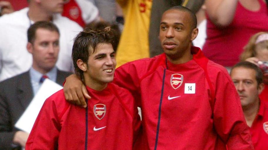 Cesc Fabregas, Thierry Henry at Arsena
