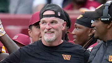 Washington Commanders head coach Dan Quinn