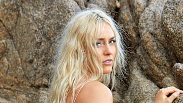 Lindsey Vonn was photographed by Walter Chin in Puerto Vallarta, Mexico
