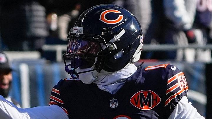 Chicago Bears wide receiver Luther Burden III