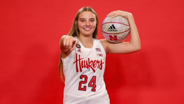 Nebraska commit Ashlyn Koupal on her visit to Lincoln.