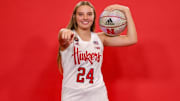 Nebraska commit Ashlyn Koupal on her visit to Lincoln.