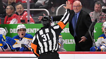 Buffalo Sabres head coach Lindy Ruff