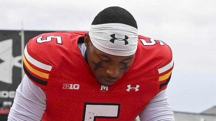 Maryland Terrapins wide receiver Octavian Smith Jr.