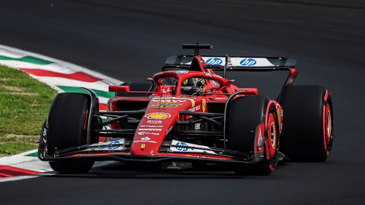 Charles Leclerc wins the Italian Grand Prix.