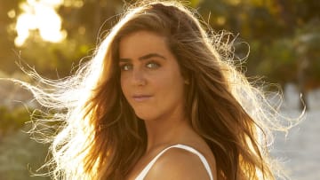 Caroline Marks was photographed by James Macari in Turks and Caicos