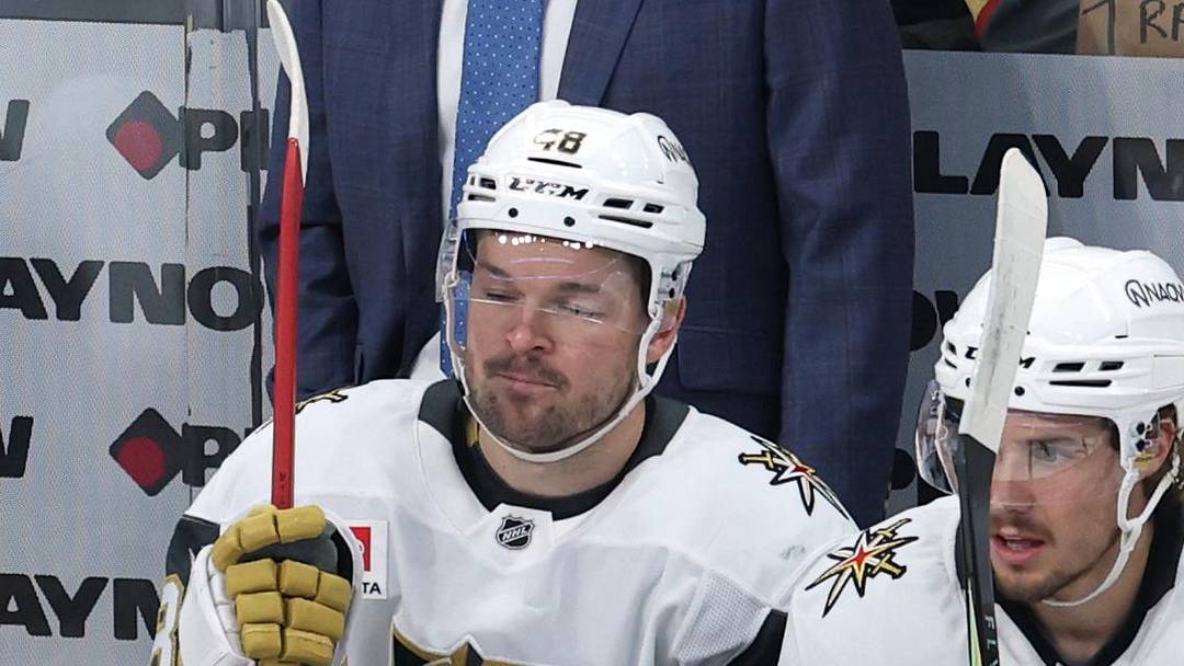 Mar 24, 2026; Winnipeg, Manitoba, CAN; Vegas Golden Knights head coach Bruce Cassidy looks on during a game against the Winnipeg Jets in the first period at Canada Life Centre. Mandatory Credit: James Carey Lauder-Imagn Images