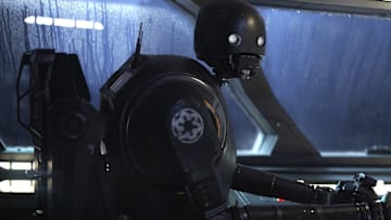 Rogue One: A Star Wars Story. K-2SO played by Alan Tudyk. 