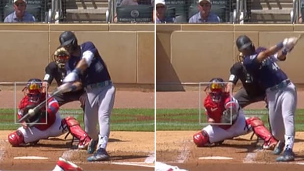 Julio Rodríguez’s succesfull swing in 2023.