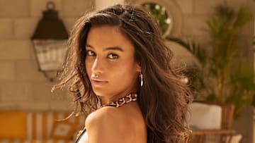 Kelsey Merritt was photographed by Ben Watts in Hollywood, Fla. 