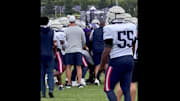 This likely wasn’t Mike Vrabel’s first time in a training camp scuffle.