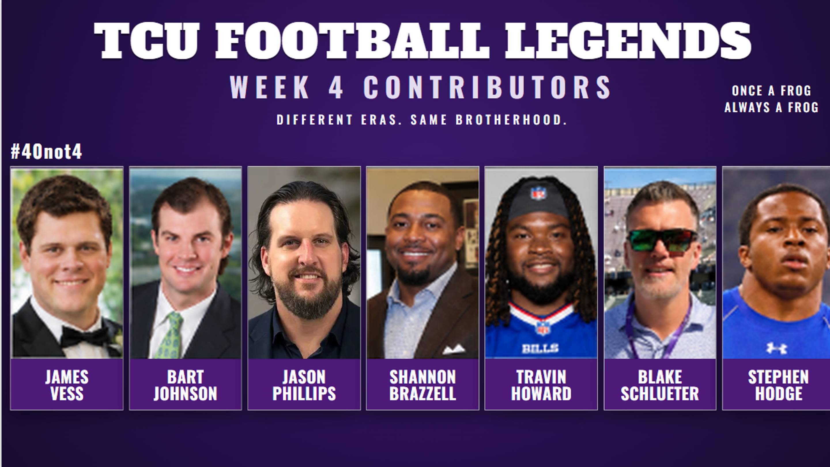 TCU Legends Make Their Week 4 Football Picks