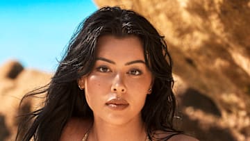 Lauren Chan was photographed by Ben Watts in Bermuda.