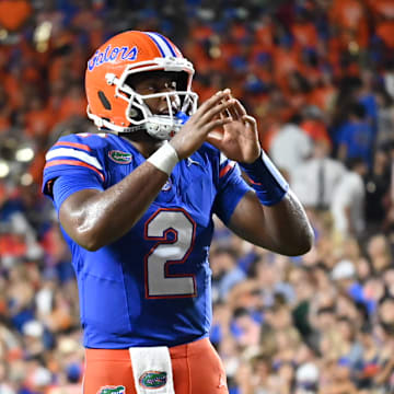 Florida Gators quarterback DJ Lagway broke several school records in his debut as a starter vs. Samford.