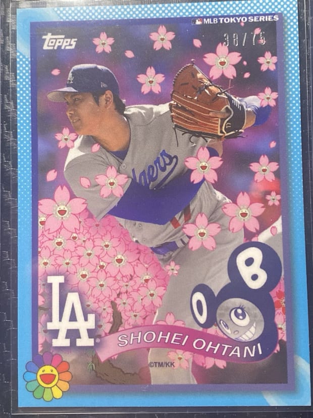   2025 Topps Tokyo Series Takashi Murakami Shohei Ohtani /75