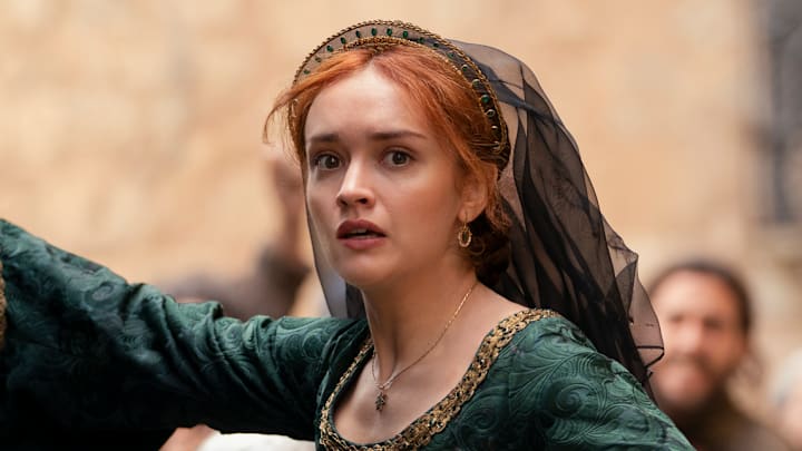 Olivia Cooke as Alicent Hightower in House of the Dragon season 2.