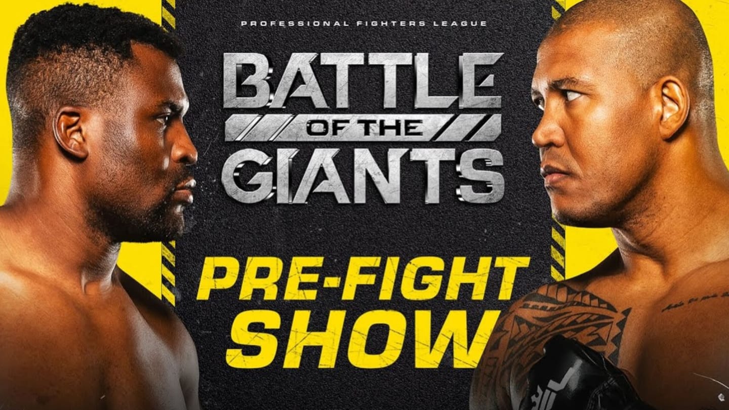 PFL Stream Ngannou vs. Ferreira PreFight Show