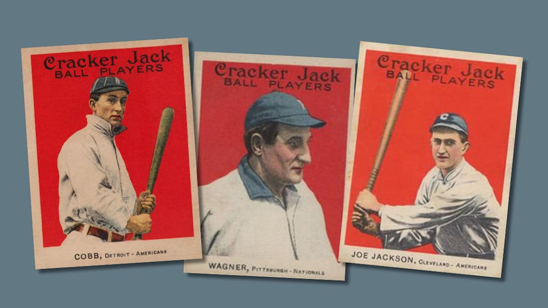 Assorted 1914 and 1915 Cracker Jack baseball cards