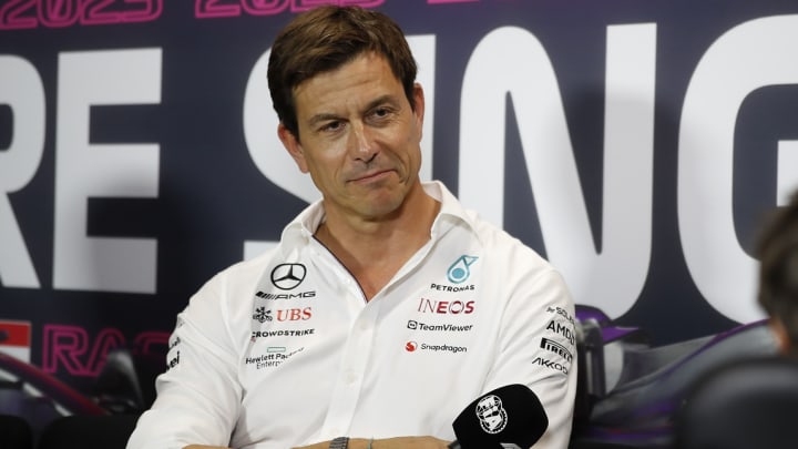 Toto Wolff 2023 Singapore Grand Prix, Friday - LAT Images