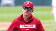 Dave Van Horn during the second game of the doubleheader against Texas A&M. The Aggies won the rubber game 9-2.