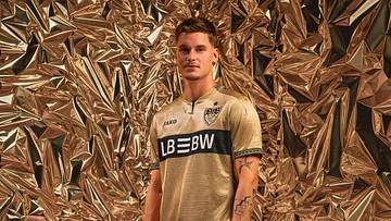 Ganz in Gold: Das 3. VfB-Trikot für die neue Saison