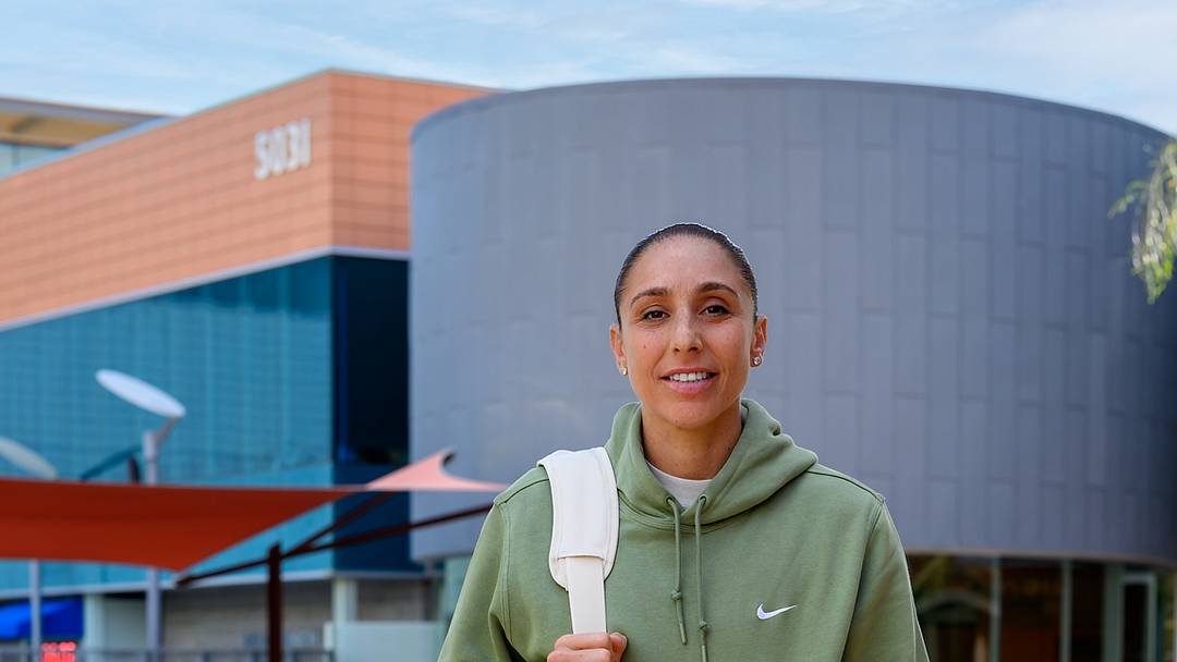 WNBA legend Diana Taurasi poses