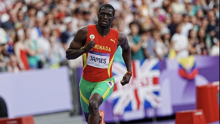 Former Alabama/Grenada 400-meter runner Kirani James