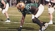 2027 defensive line prospect David Folorunsho.