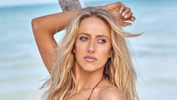 Brittany Mahomes was photographed by Derek Kettela in Belize. 