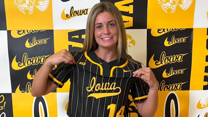 Braylen Conlon has committed to play softball at Iowa, as she is a recent Cedar Rapids Xavier graduate.
