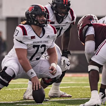 Arkansas State C Jacob Bayer