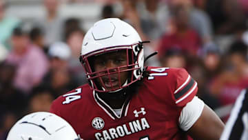 South Carolina football freshman Josiah Thompson during the 2024 Garnet and Black Spring Game