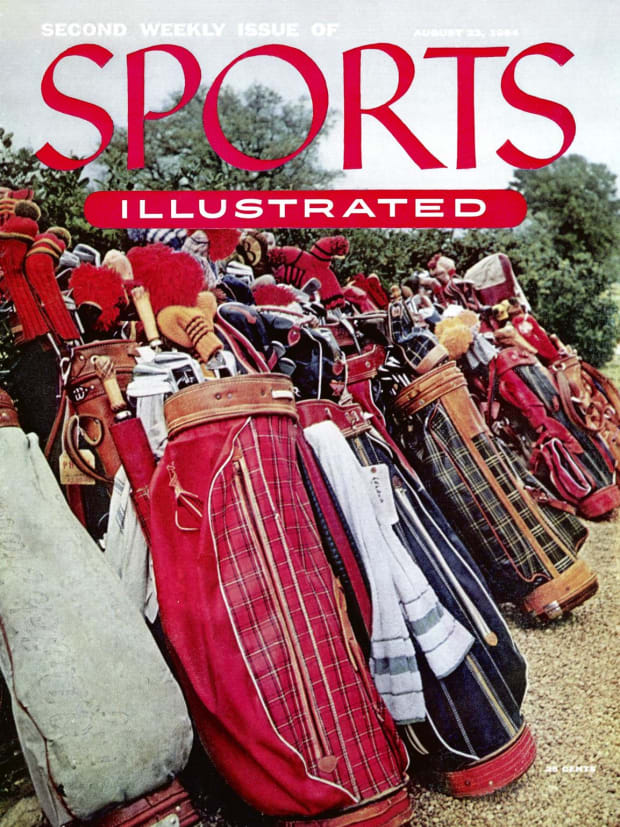 Golf bags cover, Sports Illustrated 1954