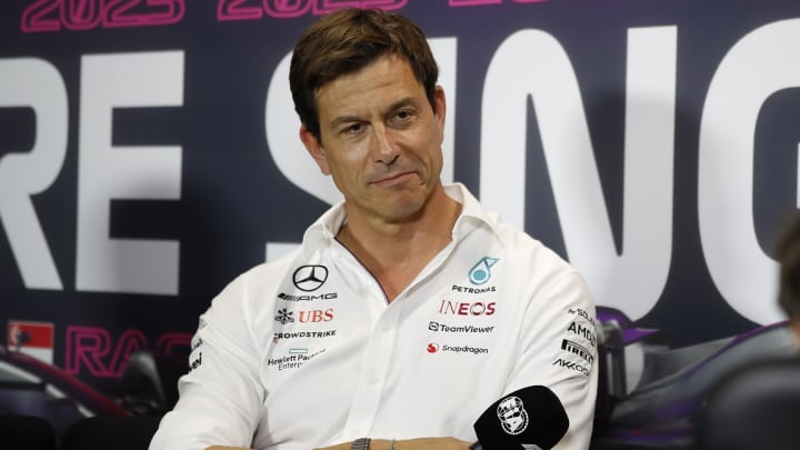 Toto Wolff 2023 Singapore Grand Prix, Friday - LAT Images